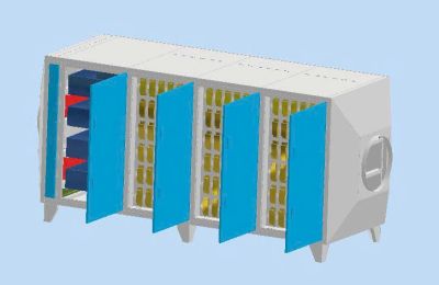 MÁY UV XỬ LÝ KHÍ THẢI – MODEL: QT-UV100