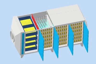 MÁY UV XỬ LÝ KHÍ THẢI – MODEL: QT-UV100