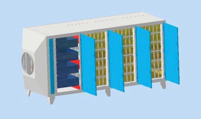 MÁY UV XỬ LÝ KHÍ THẢI – MODEL: QT-UV100