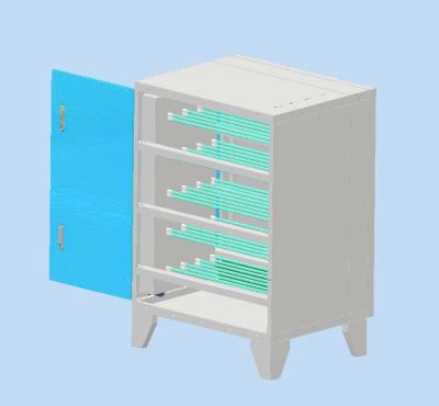 MÁY UV XỬ LÝ KHÍ THẢI – MODEL: QT-UV20