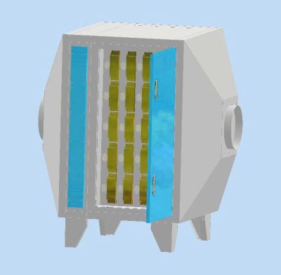 MÁY UV XỬ LÝ KHÍ THẢI – MODEL: QT-UV20