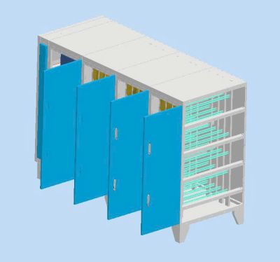 MÁY UV XỬ LÝ KHÍ THẢI – MODEL: QT-UV60
