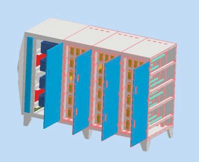 MÁY UV XỬ LÝ KHÍ THẢI – MODEL: QT-UV60