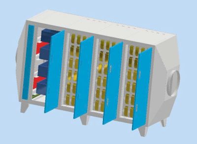 MÁY UV XỬ LÝ KHÍ THẢI – MODEL: QT-UV80